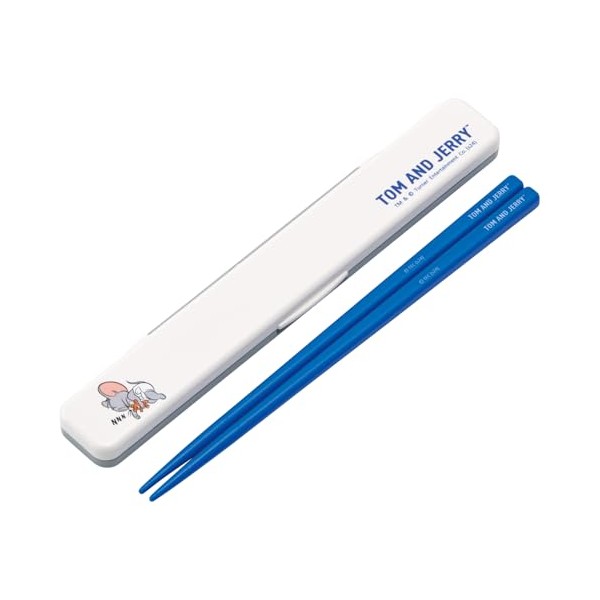 Skater ABC3AG Tom and Jerry Ohirune Chopsticks & Chopsticks Case