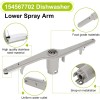 For Kenmore Electrolux 5304518927 154567702 Dishwasher Bottom Lower Spray Arm