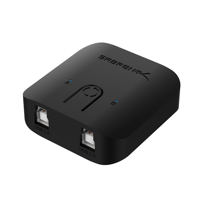 SABRENT USB 2.0 Sharing Switch for Multiple Computers and Peripherals