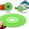 3PCS 4.5" Ultra Thin Diamond Grinding Discs Air Brazed Cutting