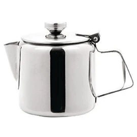 Olympia K677 Concorde Tea Pot Stainless Steel 410ml | 14oz, Silver