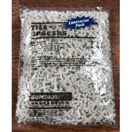 SuperiorBilt 1/8" Long Tile Flooring Spacers, 1000 Per Bag