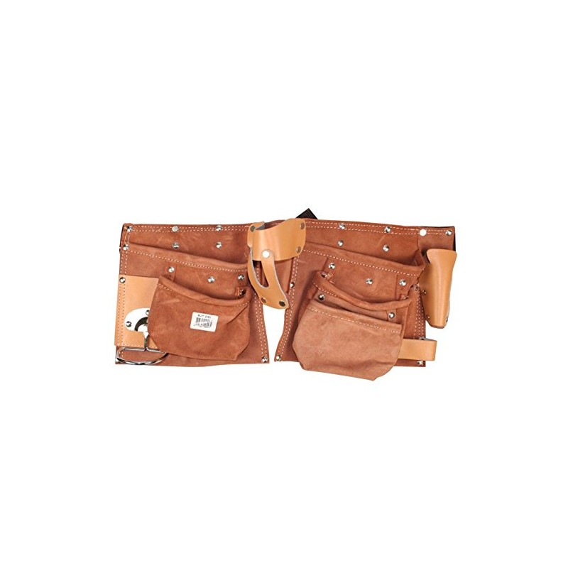 WERKZEUGGÜRTEL Leather Tool Apron Heavy Quality Tool Bag (11 Compartments)