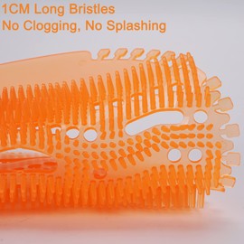 FLYAMAPIRIT Urinal Strainer Splash Mats Urinal Strainer Deopads for Urinal Deodoriser Pack of 8 (Blue, Green, Purple, Orange)