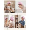 Aquior Gorro de ducha, gorro de baño extra grande de