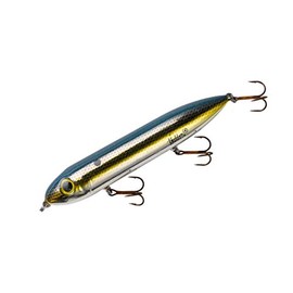 Heddon Super Spook Topwater Fishing Lure for Saltwater and Freshwater, Foxy Momma, Super Spook (7/8 oz)