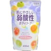 Aeolia Skin Gentle Weak Acid Body Soap, Fruity Floral Scent, Refill (13.5 fl oz (400 ml) Refill
