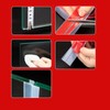 T Shaped Seal Strip Transparent Silicone Windproof Waterproof Double Sided
