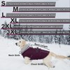 Lelepet Warm Dog Coat Waterproof Dog Jacket for Large Dogs