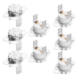 Aopin Thermal Control Switch KSD301 Normally Open NO 155 Degrees 250V 16A Thermostat Temperature Switch 8pcs