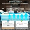 Queen Air Mattress with Built in Pump, Rechargeable, 16'' Raised,