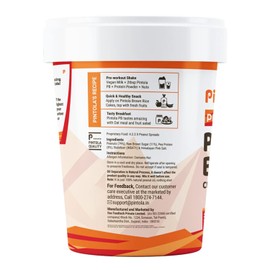 Pintola American Recipe Performance Series Peanut Butter (Creamy) - 1kg | Vegan Protein | 32% Protein | High Protein & Fiber