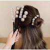 Happyupcity 4 Pcs Women Magic Hair Bun Maker with Peal