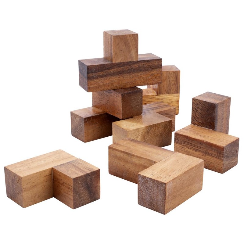 Engelhart - 350460 - Double Soma Cube - 3D Wooden