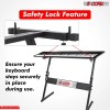 5Core Keyboard Stand Adjustable z Style Piano Riser + Keyboard