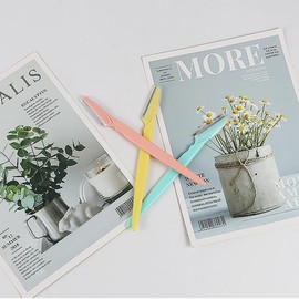 Mini Pastel Eyebrow Trimmer Eyebrow Razor 46ea