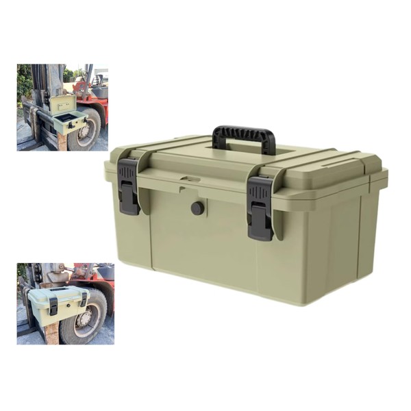 Tractor ROPS Toolbox, with Mounting Bracket, for Most Multi-Purpose Toolboxes