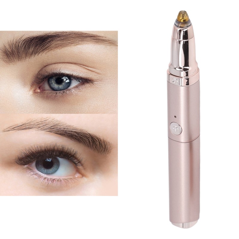 Electric Heated Eyelash Curler Handheld 2 in 1 Long Lasting