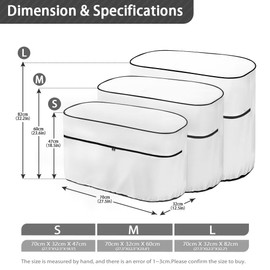 Horeset Black RV Camper Propane Tank Cover Fits 20LB Dual Propane Tanks,Heavy Duty Cover for RV,Travel Trailer,Camper