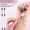 Pndeyo 2pcs Bracelet Fastening Helper Clip, Bracelet Jewelry Clasp Helpers,