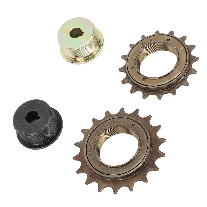 2PCS Freewheel Left Drive Adapter Set Iron 16T 18T Bike