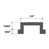 POWERTEC 71567V Miter T-Bar, 32-Inch, 1 Pack