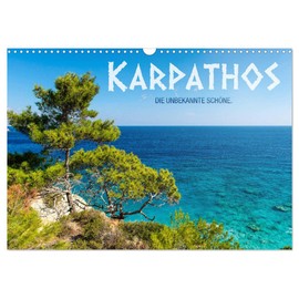 Karpathos - The Unknown Beauty (Wall Calendar 2026 DIN A3 Landscape), CALVENDO Monthly Calendar