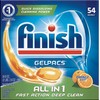 Finish All In 1 Gelpacs, Orange 54 Tabs, Dishwasher Detergent