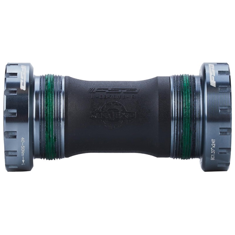 FSA Unisex's BB-6000 Gossamer MegaExo Bottom Brackets-Black, 70 mm