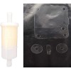 li_827040 For Yamaha Mikuni Dual Carb Carburetor Rebuild Kit 650