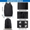 OPOALO Travel Backpack: Carry on Expandable Back Pack for Laptop