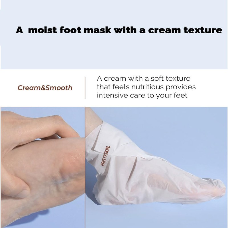 PRETTYSKIN Moisturizing Foot and Hand Mask Pack | Intensive Moisturizing