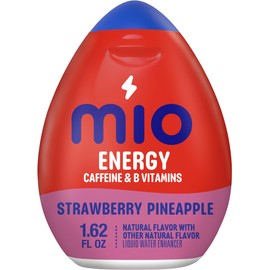 Mio Energy Liquid Water Enhancer, Strawberry Pineapple Smash, 1.62 OZ, 6-Pack