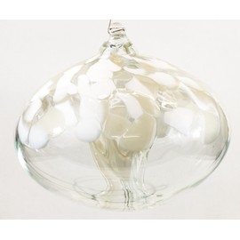 Milford Collection Orb Tree of Life Large Glass Globe - Diamond