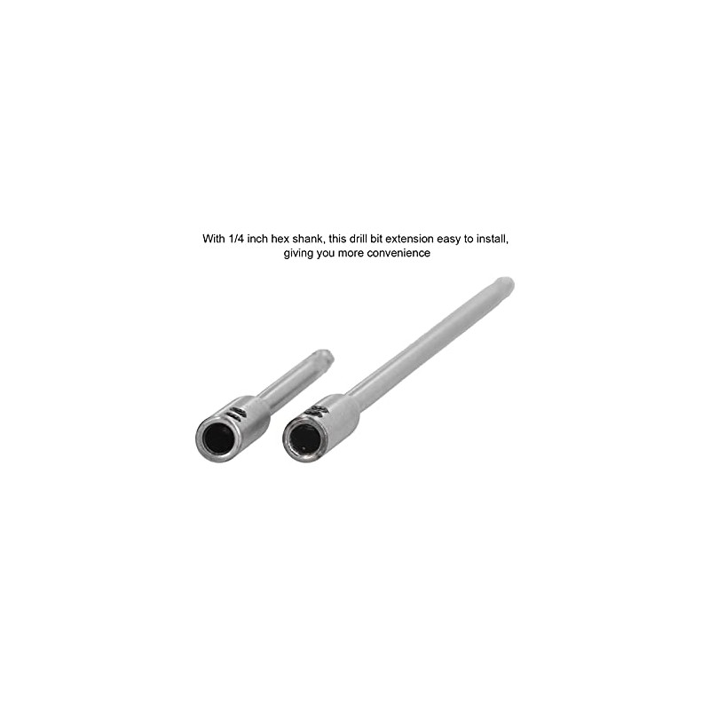 Ausla Drill Extension, Wood Drill Extension, Carbon Steel Shaft Extension,