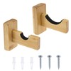 YINETTECH 2 Pack Baseball Bat Bracket Holder Display Rack with