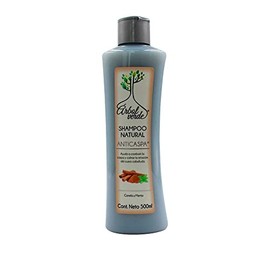 Shampoo Natural Anticaspa con Canela y Menta, Árbol Verde. 500 ml.