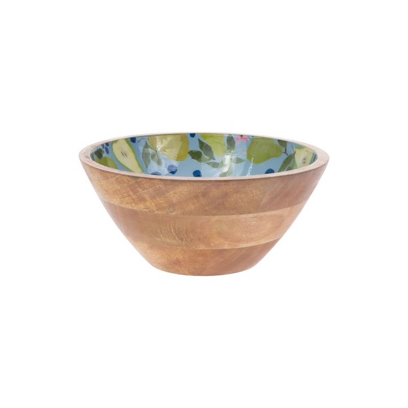 Boston International Mango Wood Bowl Serving Dish for Salad Fruit