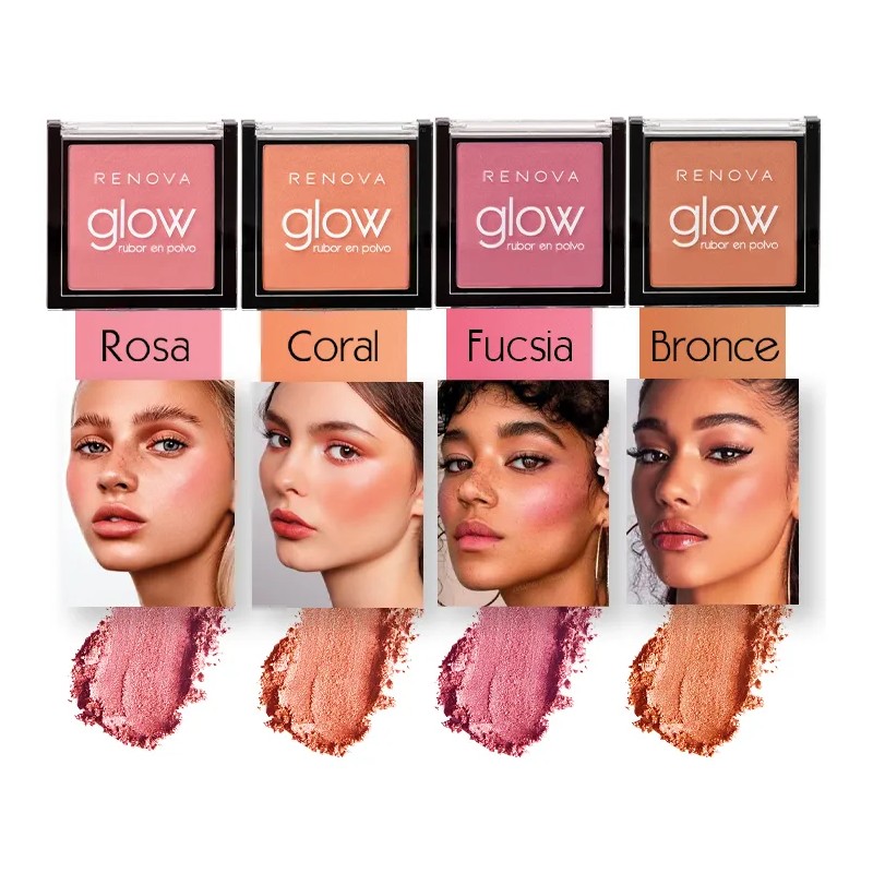 Rubor Glow | Renova Tono del maquillaje Bronce