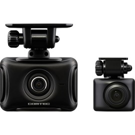 Comtec ZDR027 Dash Camera, Front and Rear 2 Cameras, Front and Rear Starvis Built, 2 Megapixels, Full HD, GPS, 32 GB MicroSD Card Included, Following Vehicle Approach Notification Function, Parking