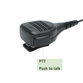 BVMAG Speaker Microphone Shoulder Mic Compatible for Motorola SL300 SL3500e SL4000 SL7550 7580 7590 SL8550 TLK100 SL1K SL1M Walkie Talkie Two Way Radio