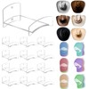 Cowboy Hat Rack(12Pack) - Wide Brimmed Organizer - Strong Adhesive