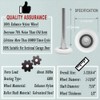Surpass Garage Door Hardware Kit Roller/Hinge/Top Bracket/Wire Rope (for 16'x7'