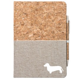 Huuraa Notizbuch Dackel Silhouette Geschenk Din A5 80 Blattinkl. Kugelschreiber Dackel Geschenkidee