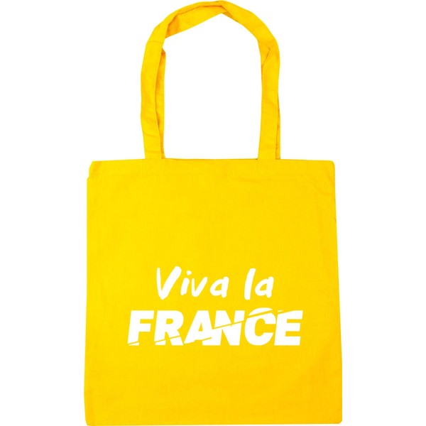 Hippowarehouse Viva la France Tote Shopping Gym Beach Bag 42cm