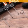 Funrous 100 Pack Peg Board Hooks Stainless Steel Pegboard Hooks
