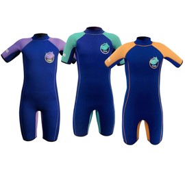 ​5mm Kids Wetsuit for Toddlers to Age 10 - Extra Warm Wetsuit for Boys and Girls - Minimal Seams for Maximum Heat Retention - Neoprene Wetsuit in Optimal 8 Panel Design YKK Zipper