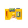 Swanson Tool Co PL001M Magnetic Composite Post Level, Yellow, Includes