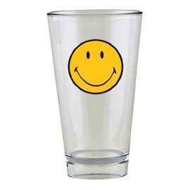 Zak Designs 6187-1401 Transparent Glass 33 cl SAN Plastic Smiley