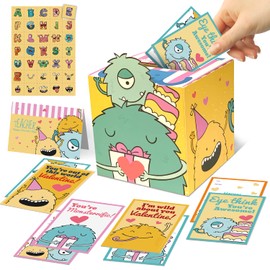 GoForward Valentine for Kids Mailbox Monster